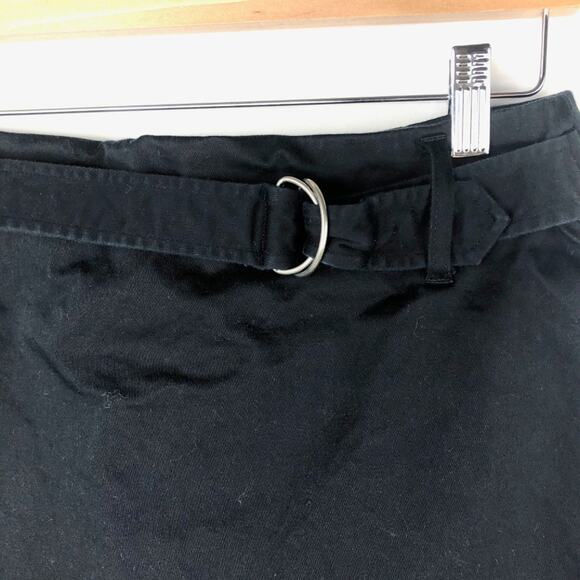Style & Co Black Belted Simple Skort 8 - Picture 2 of 8